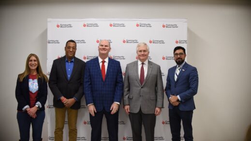 AMID WINTER STORMS AND AN ALARMING DECLINE IN BLOOD DONATION, COMMUNITY BLOOD CENTER CALLS FOR DONORS AND COMMEMORATES NATIONAL BLOOD DONOR MONTH WITH LOCAL ELECTED OFFICIALS & HEALTHCARE LEADERS